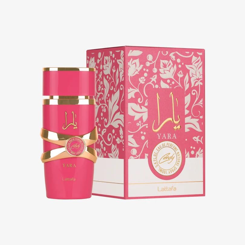 Lattafa Yara Candy - Vanilla, Fruity, Citrus, Floral - Eau de Parfum Long-Lasting Fragrance for Women, 3.40 Ounce / 100 ml - Image 2