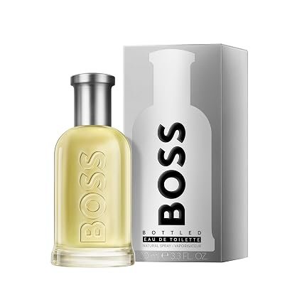 Hugo Boss Bottled Eau de Toilette – Woody Men's Cologne – With Notes of Apple, Cinnamon & Wood – Long Lasting Fragrance - Image 2