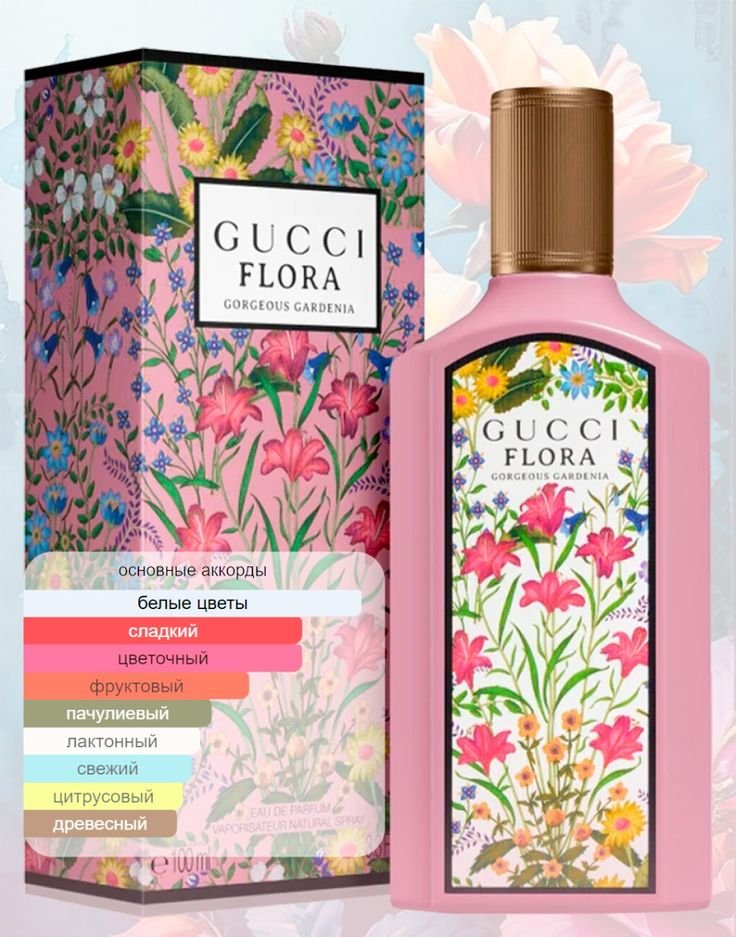 Gucci Flora Gorgeous Gardenia EDP 100ml Brand New - Image 3