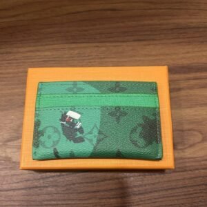 Louis Vuitton Golf Green Card Holder – Luxury Leather Card Wallet