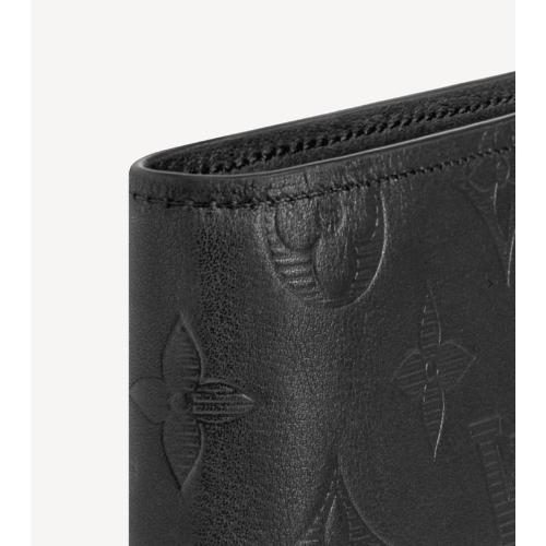 Louis Vuitton Mens Wallet Black Monogram Shadow Noir, Box, Dust Bag & COA New - Image 4