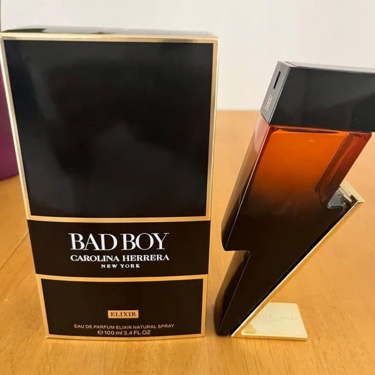 Carolina Herrera Bad Boy Elixir EDP 3.4 oz for Men - Image 2