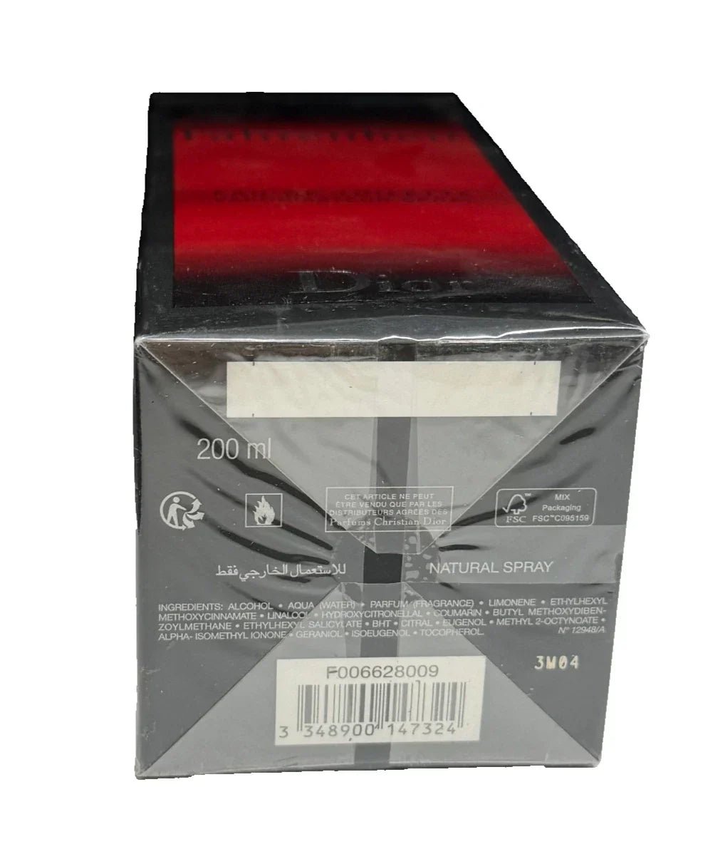 Dior Fahrenheit Eau De Toilette Spray for Men 6.8 oz / 200ml β New in Sealed Box - Image 3