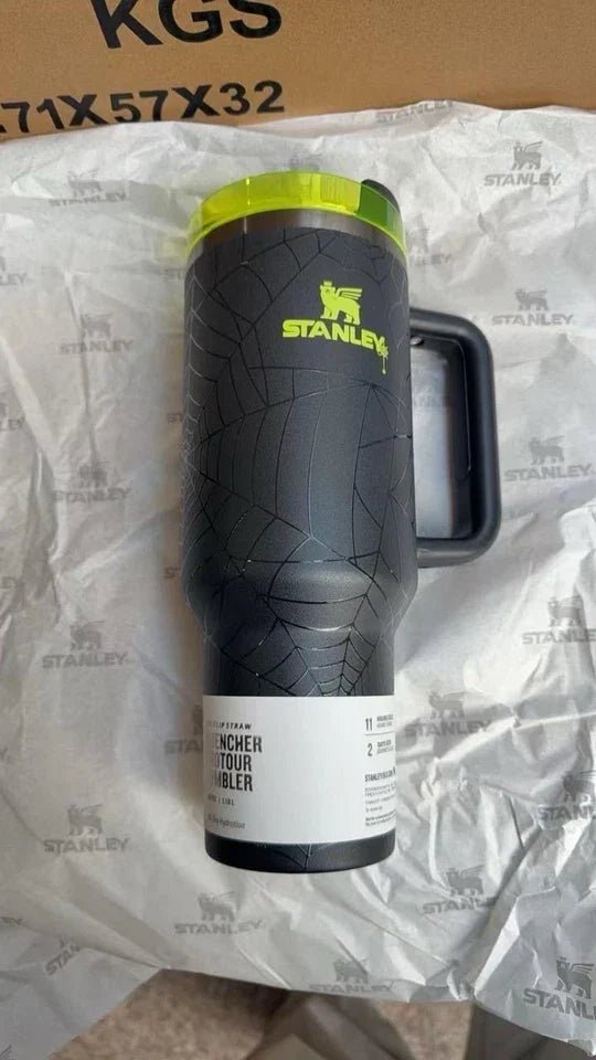 Stanley Halloween Web Glow H2.0 40oz Tumbler β Limited Edition Glow-in-the-Dark Travel Mug - Image 3