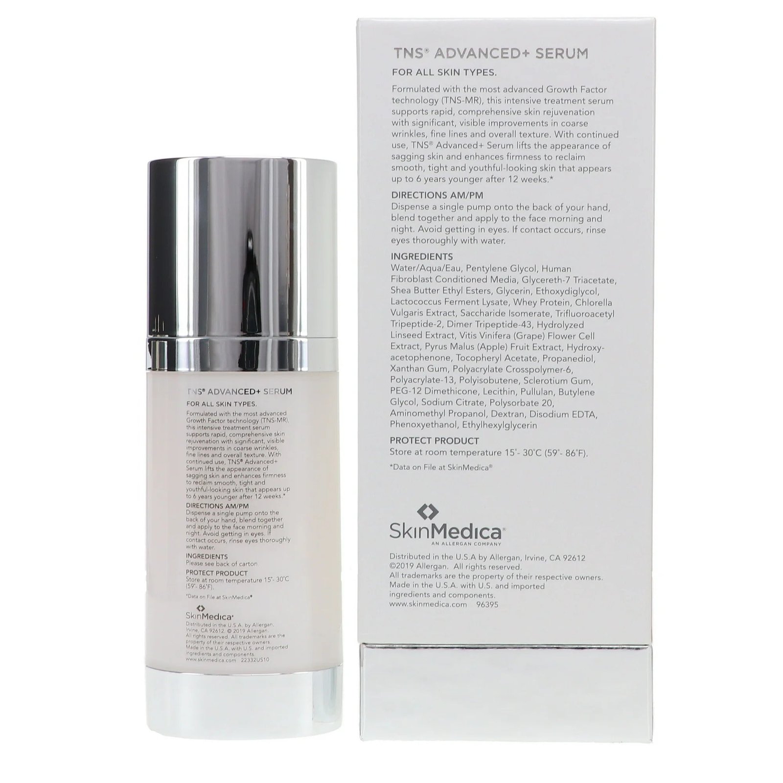 SkinMedica TNS Advanced+ Serum 1 oz β Anti-Aging Skin Rejuvenation Treatment (Sealed) - Image 3
